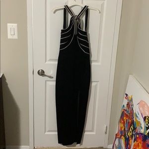 Black tie dress